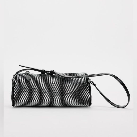 ZARA SHIMMERY DUFFEL BAG